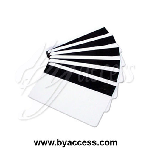 Tarjetas PVC blancas 0,76mm banda magnética HI-CO