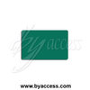 Tarjetas pvc laminadas, grosor 0,76mm color verde 568 (Pack 500 ud.)