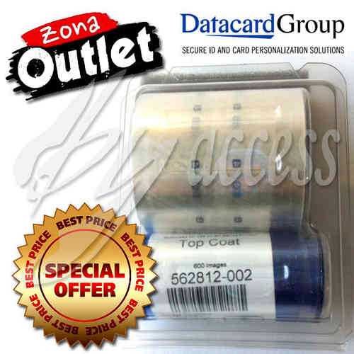 Topcoat Holografic "Datacard Certified Supplies" 600 impresiones