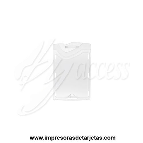 Porta tarjeta rígido de policarbonato BYX-150 vertical