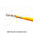 Cordón tubo poliester 12mm amarillo con mosquetón BYTB-12