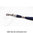 Cordón tubo poliester 12mm azul marino con mosquetón BYTB-12