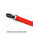 Cordón poliester plano 15mm rojo con crochet plástico BYTB-15CP