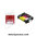 Badgy 200 - CBGR0100C consumible cinta color YMCKO para 100 tarjetas