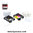 Badgy 200 - CBGR0500K consumible monocromo negro para 500 tarjetas