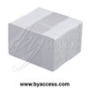 Tarjetas PVC blancas 0,76mm. Paquete de 100 tarjetas